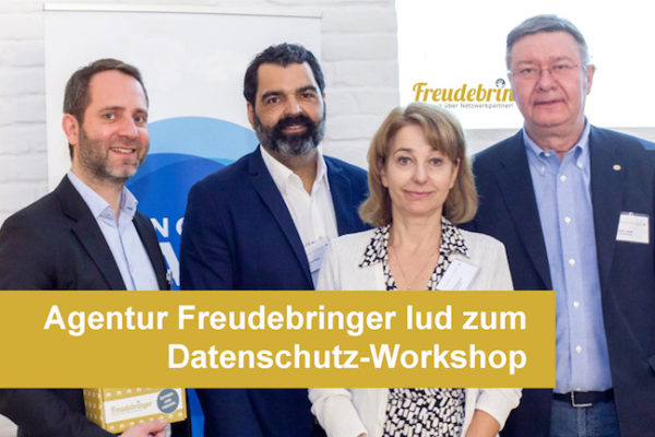 Sampling-Agentur Freudebringer lud zum Datenschutzworkshop