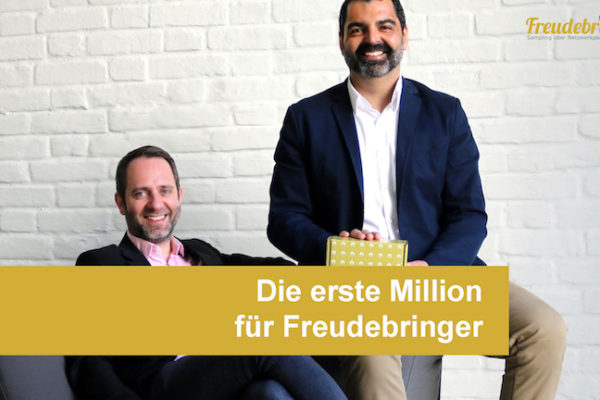 Die erste Million für die Sampling-Agentur Freudebringer
