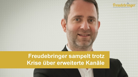 Freudebringer sampelt Produkte trotz Coronakrise