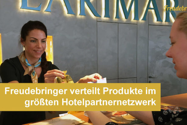 Die Sampling-Agentur Freudebringer kooperiert mit hunderten Hotels und Campingplätzen in ganz Österreich