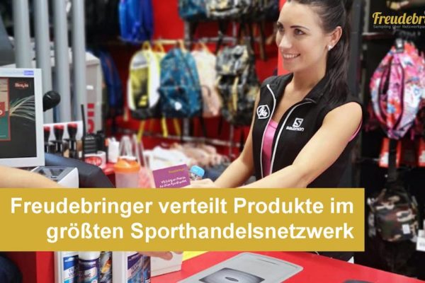 Mit 100 Partnern verfügt die Sampling-Agentur Freudebringer über das größte Verteilpartnernetzwerk im Sporthandel