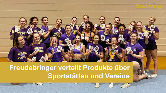 Die Promotion-Agentur Freudebringer sampelt Produkte bei über 200 Sportstätten und Vereinen