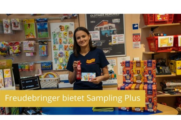Freudebringer bietet Sampling Plus.